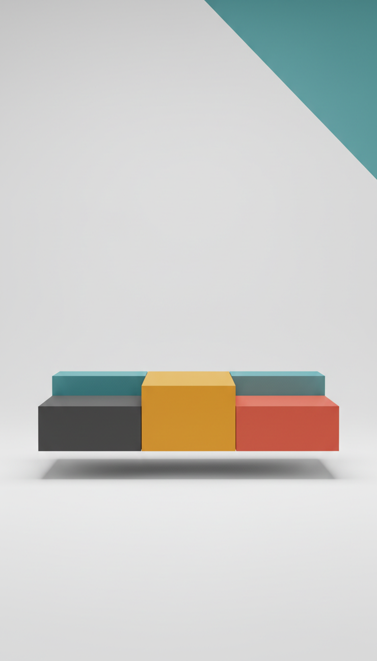Table Brique bois massif modulable